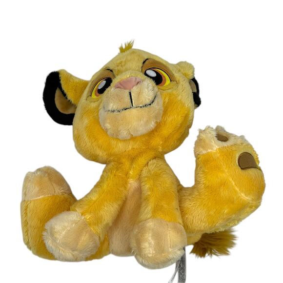 Disney Parks Lion King Simba Big Feet Soft Plush Stuffed Animal 10 Inch - Picture 7 of 12